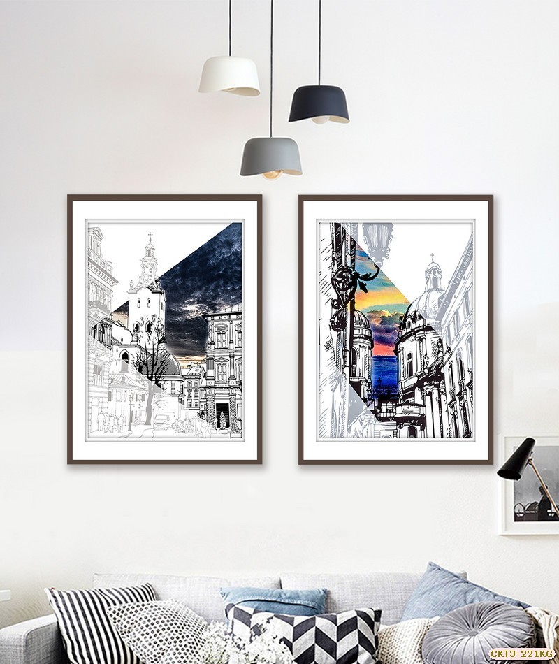 Kiến trúc - tòa nhà - thành phố CKT3-221KG